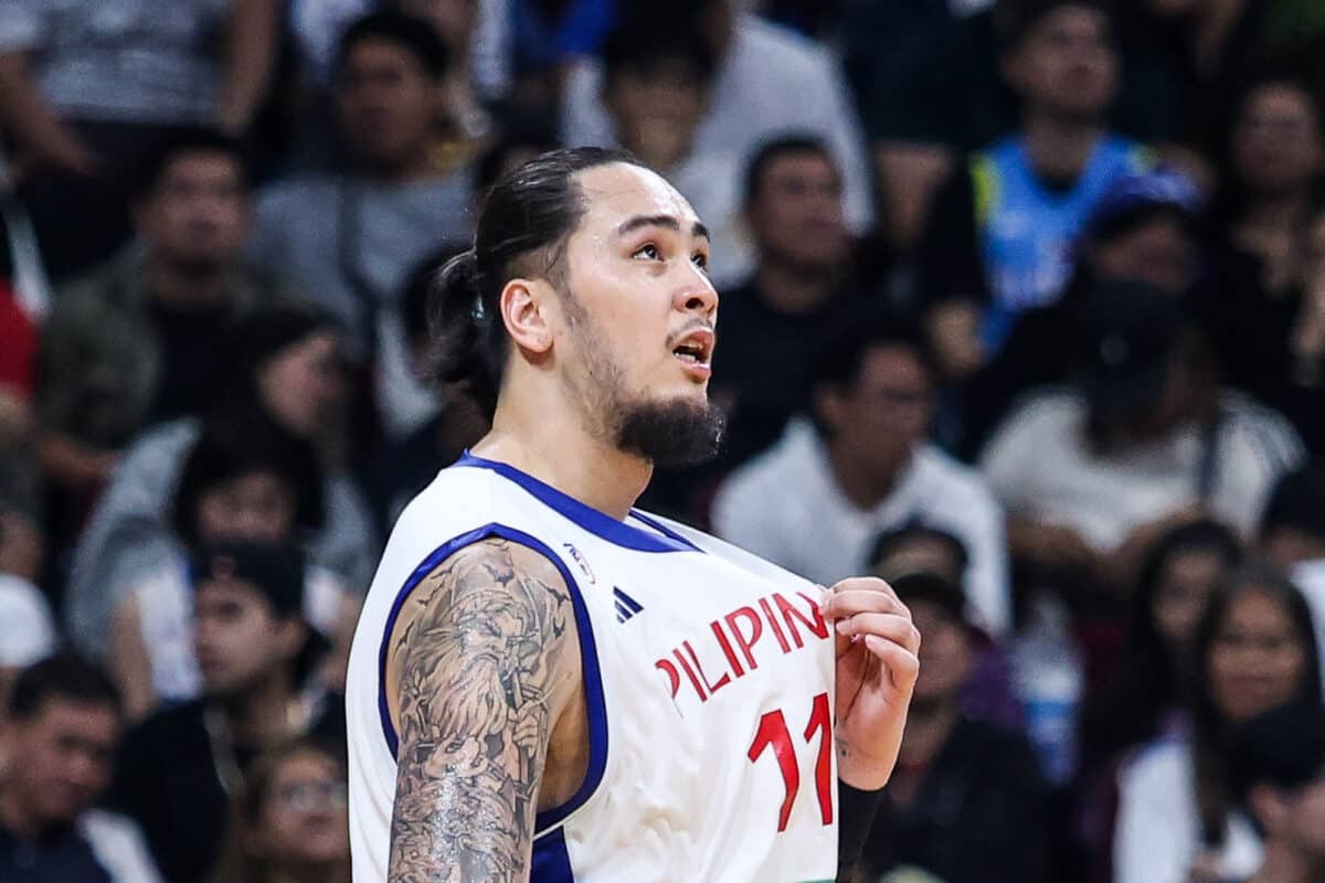 Kai Sotto Gilas Pilipinas vs Iran Fiba World Cup Asian Qualifiers