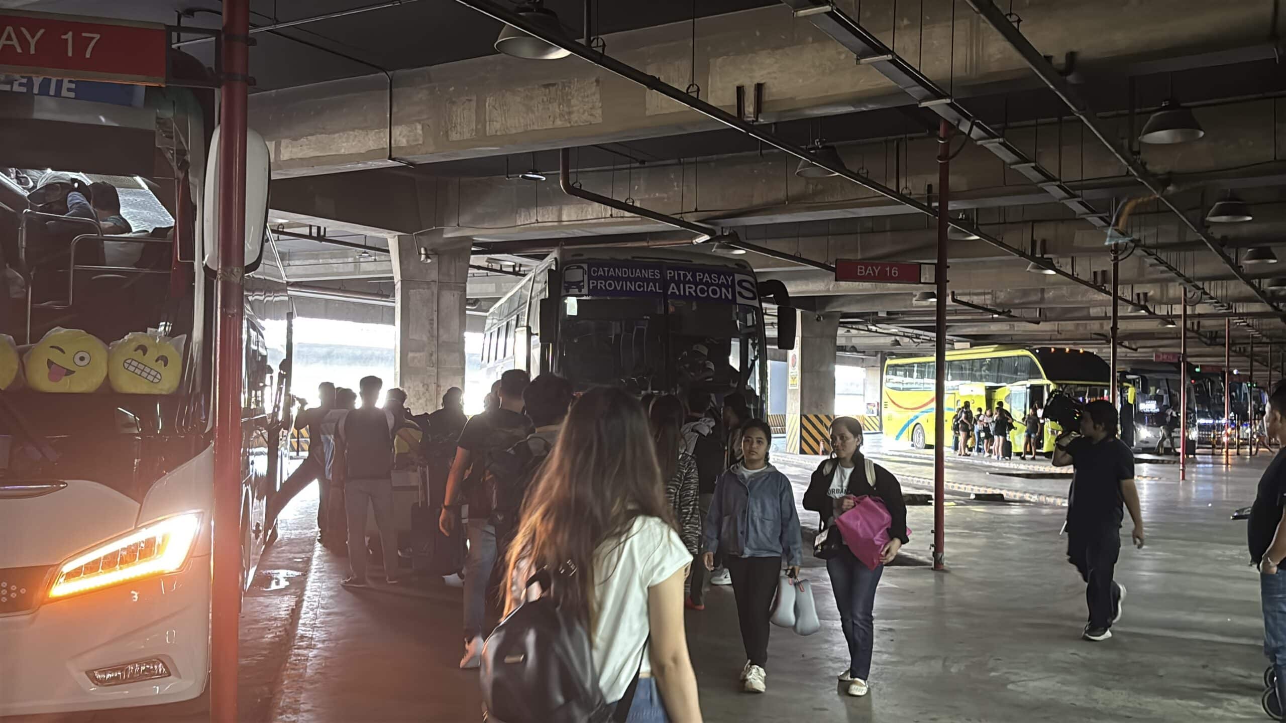 PITX: 39 extra trips to Bicol region added due to high demand