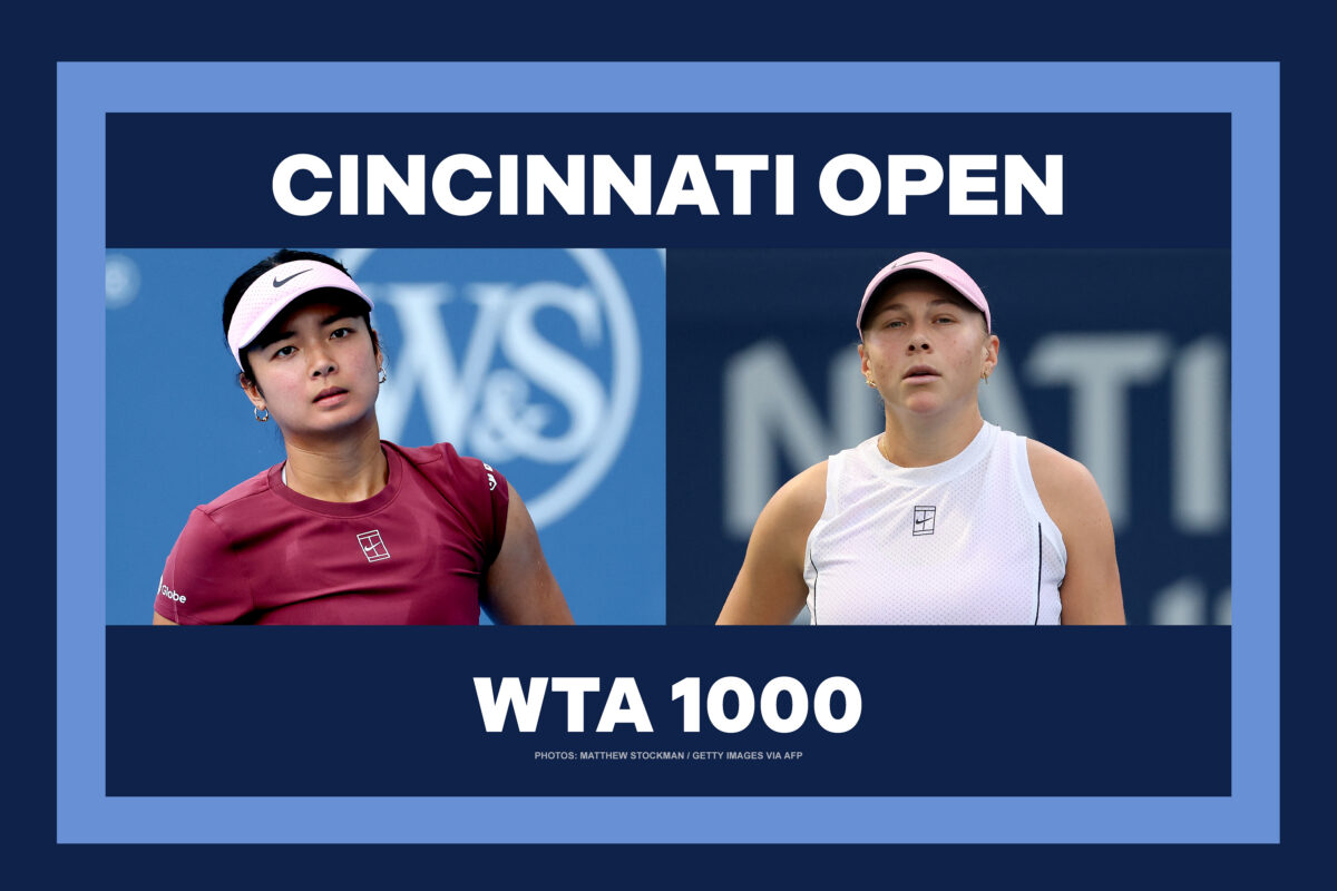 Alex Eala vs Amanda Anisimova Cincinnati Open round of 32