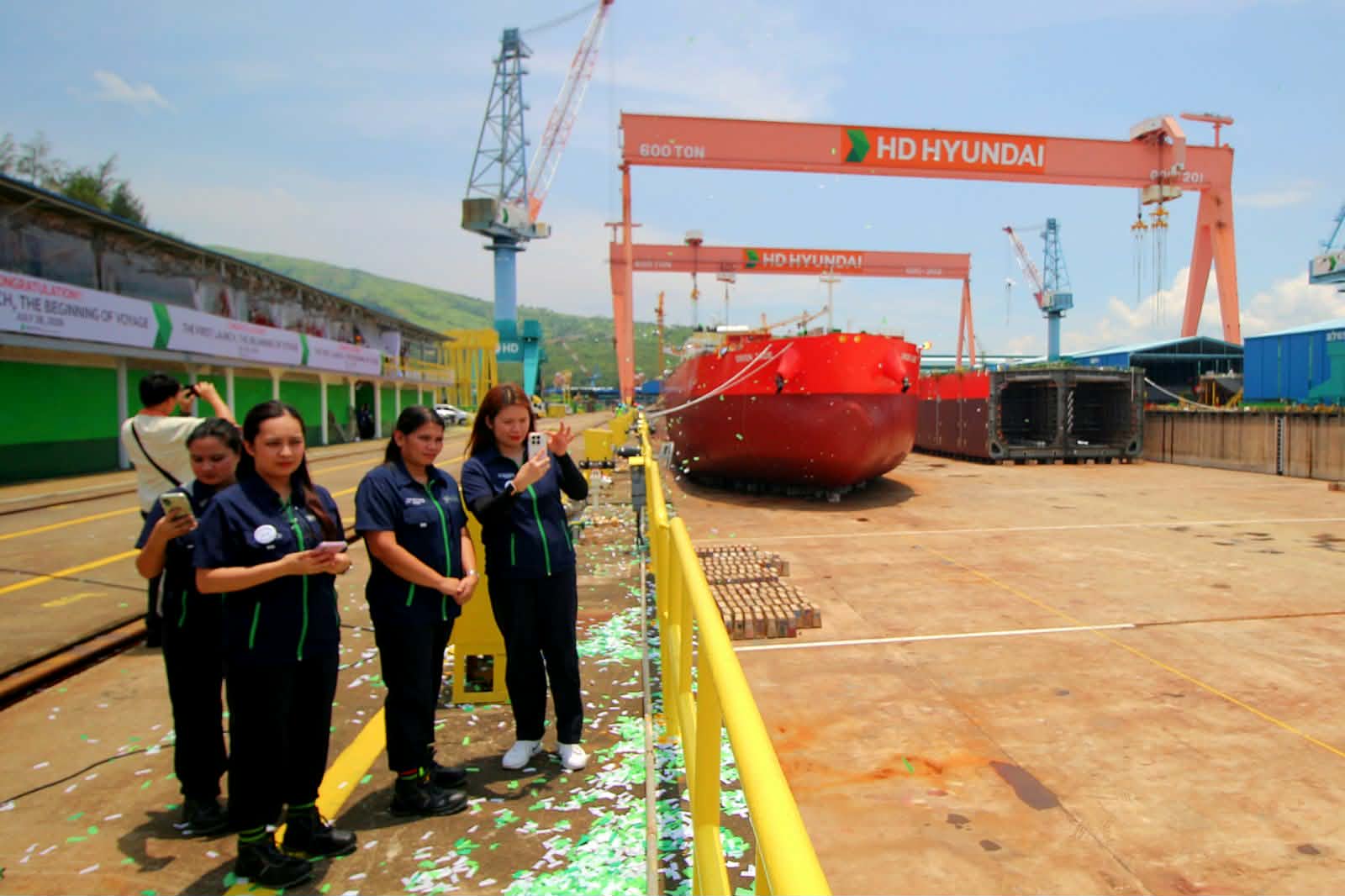 First HD Hyundai vessel marks Subic shipbuilding industry’s revival