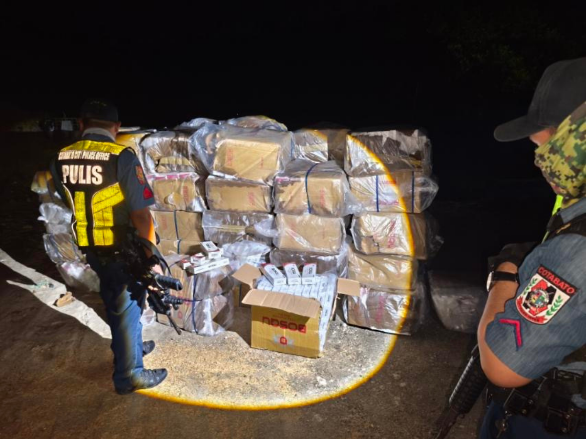 P3M smuggled cigarettes siezed in Cotabato City