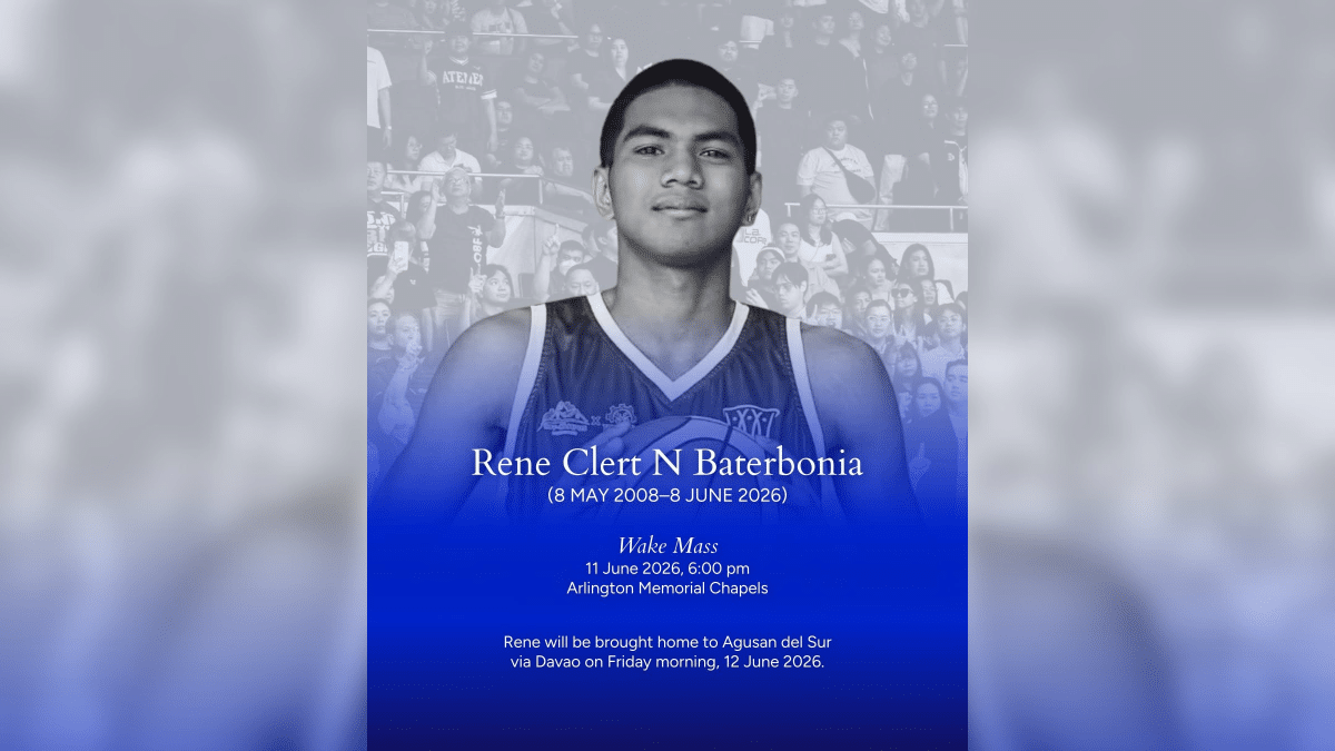 Rene Baterbonia’s remains to be brought to Agusan del Sur Friday