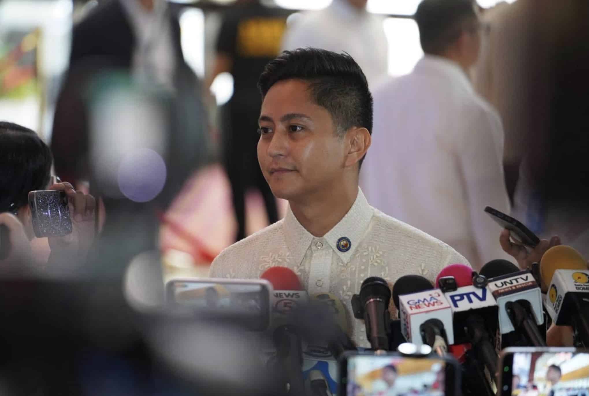 Sandro Marcos takes on bigger role as House majority leader