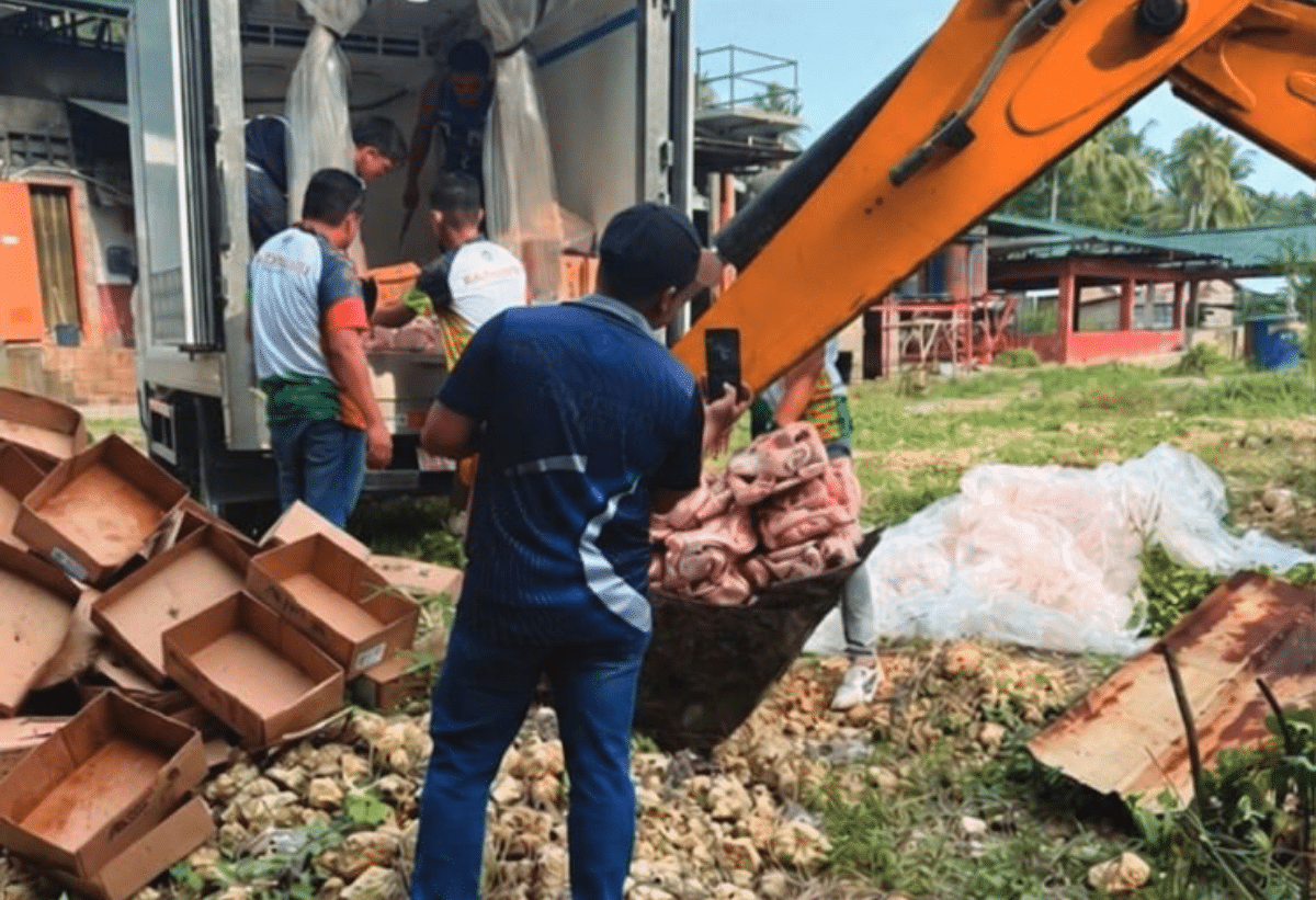 630 kilos of imported meat seized in Agusan del Sur town