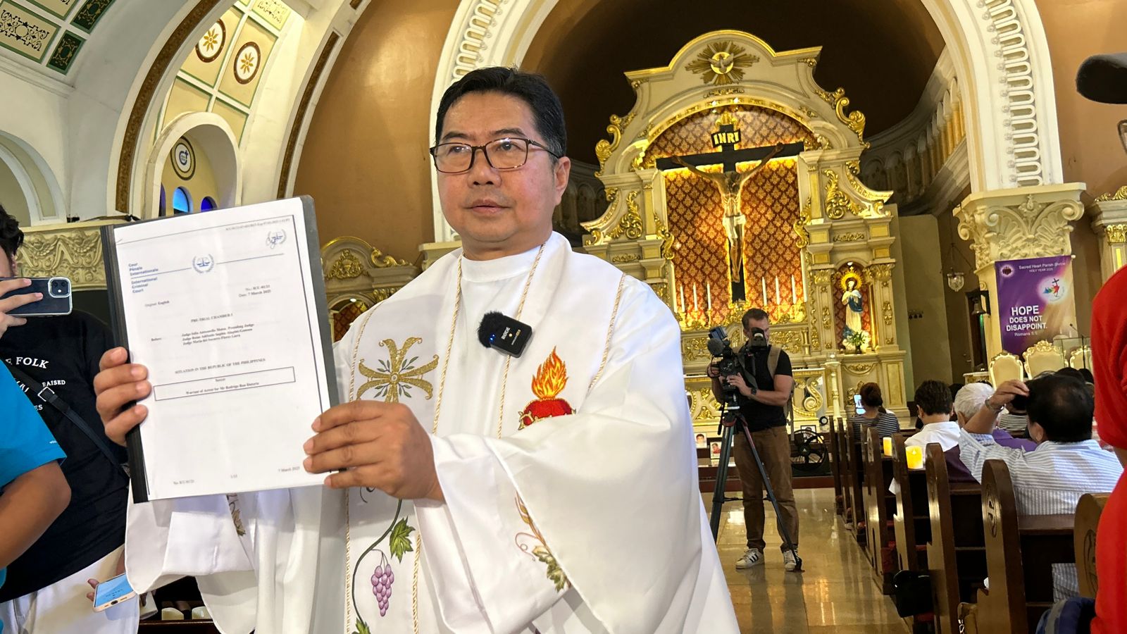 Fr. Flavie’s camp denies, condemns ‘ex- Marines’ cash delivery testimony