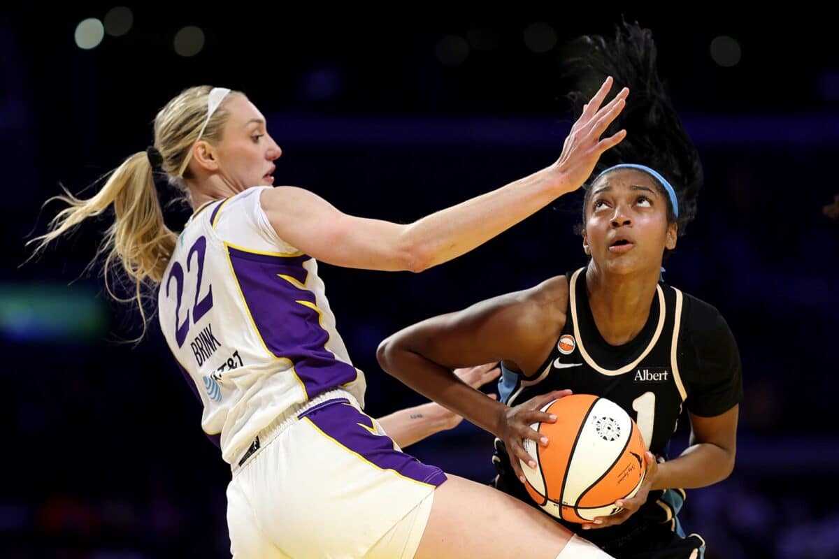 Angel Reese WNBA Dream vs Sparks