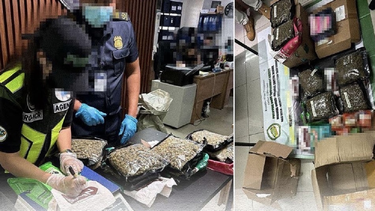 4 abandoned parcels yield P6.9-M drugs at Pasay mail hub
