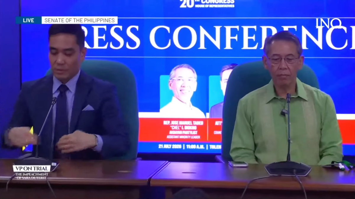 WATCH: Diokno, Tolosa give updates on Duterte trial | July 21, 2026