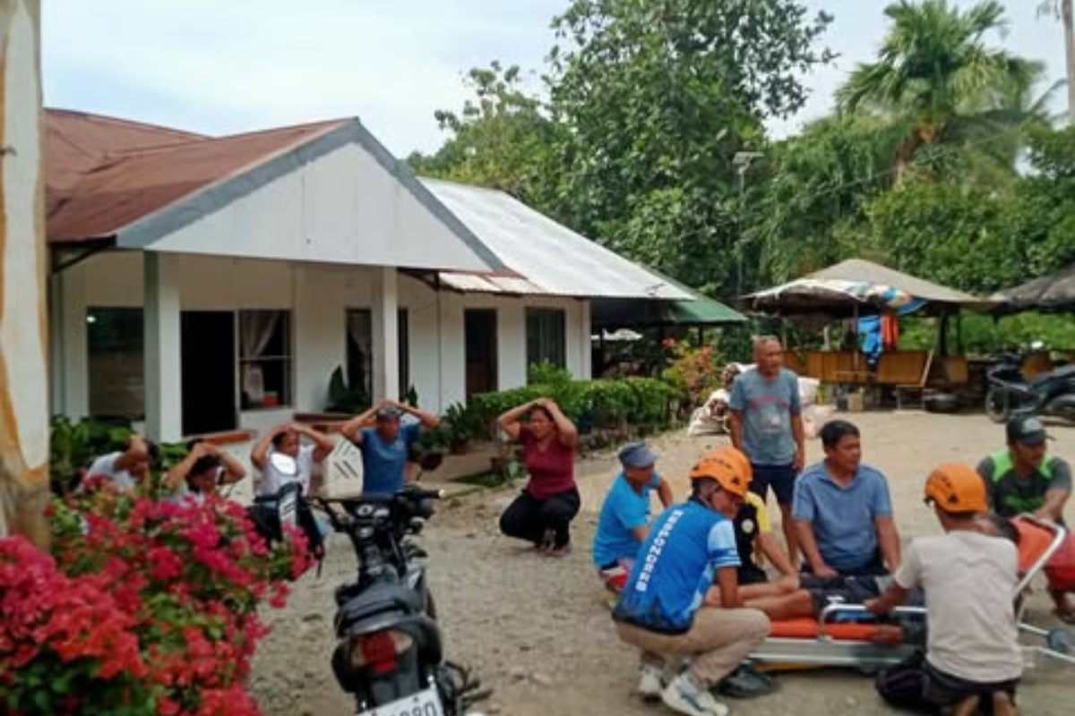 Bukidnon’s Valencia City tests worst-case earthquake scenario in drill