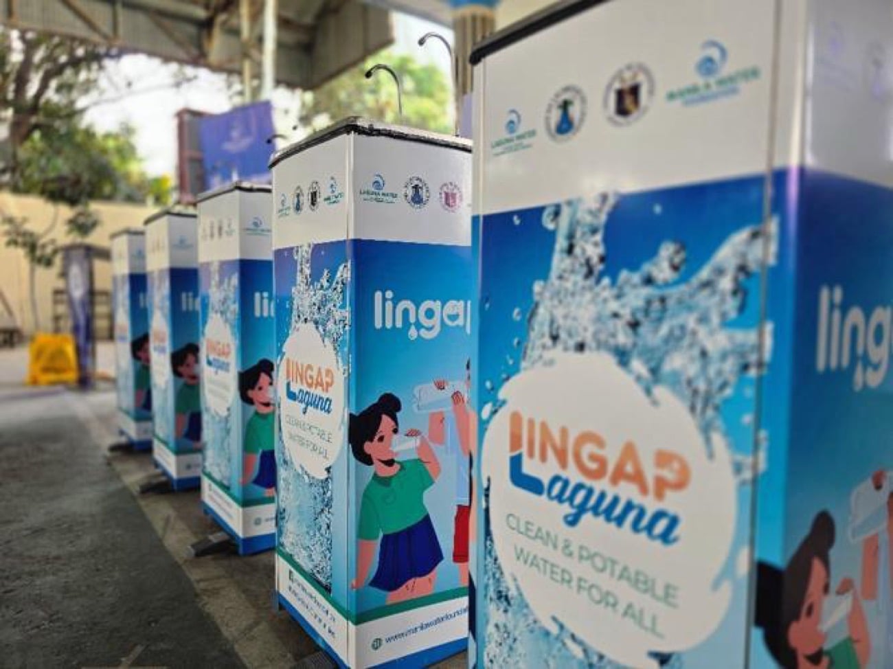 Laguna Water boosts student health with donation of drinking fountains