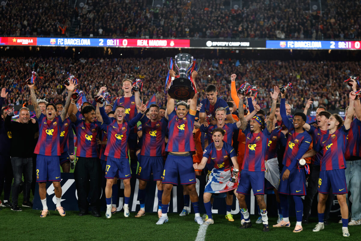 Barcelona vs Real Madrid Spanish league La Liga 