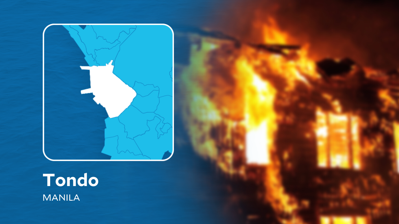 Fire hits residential area in Tondo, Manila