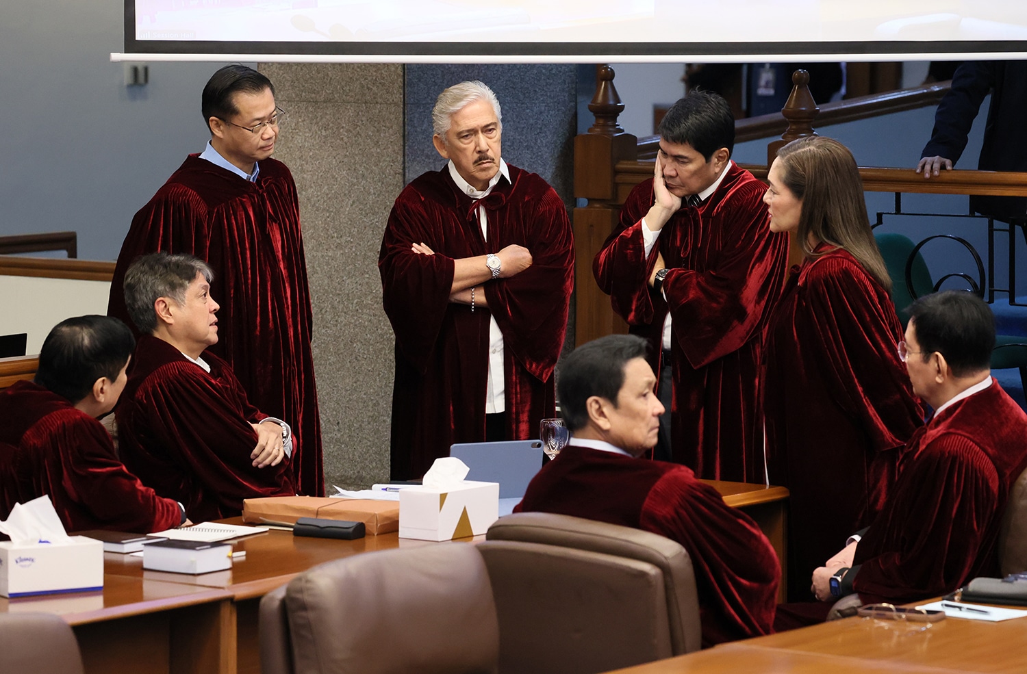 Senate impeachment court claims impartiality in amici curiae selection