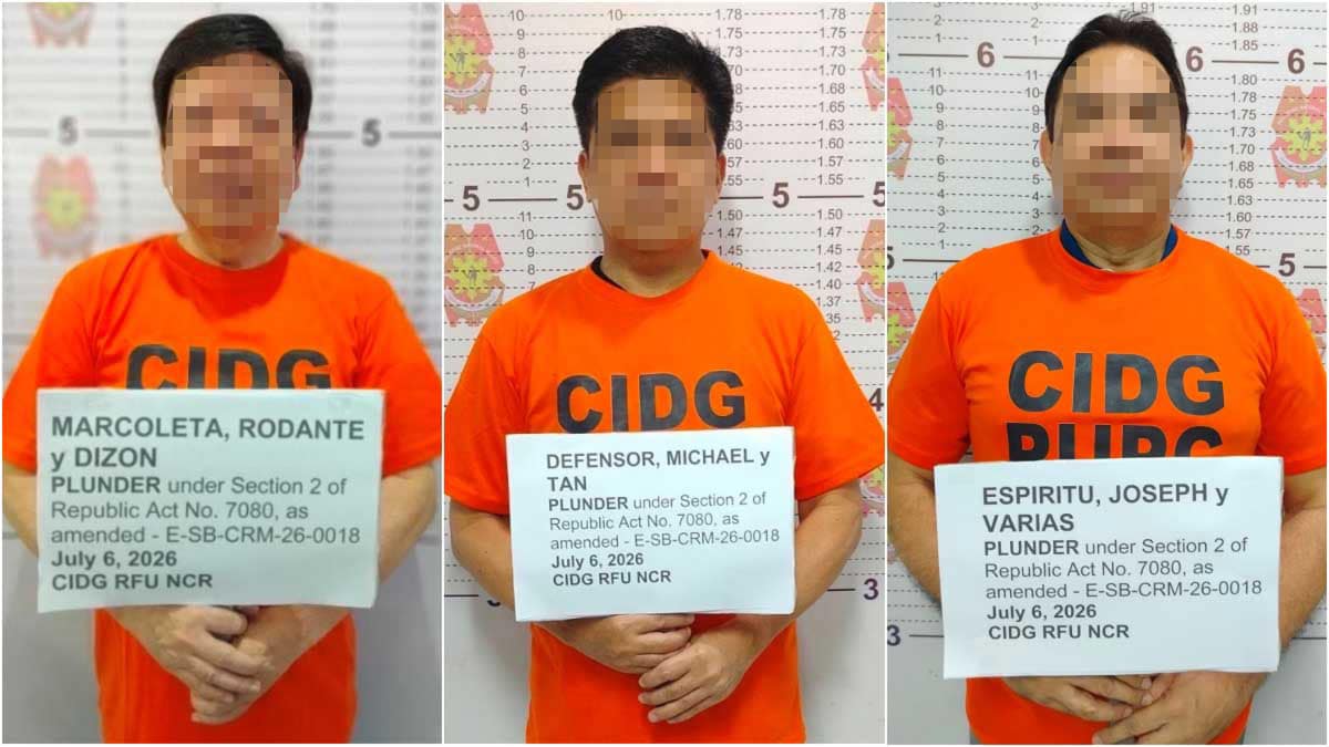 Marcoleta, 3 others arrested for plunder