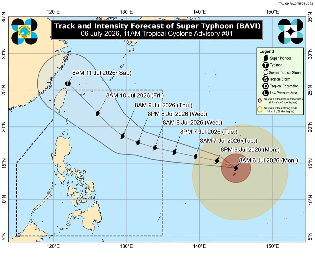 Bavi to enhance habagat; isolated storms in next 24 hours — Pagasa