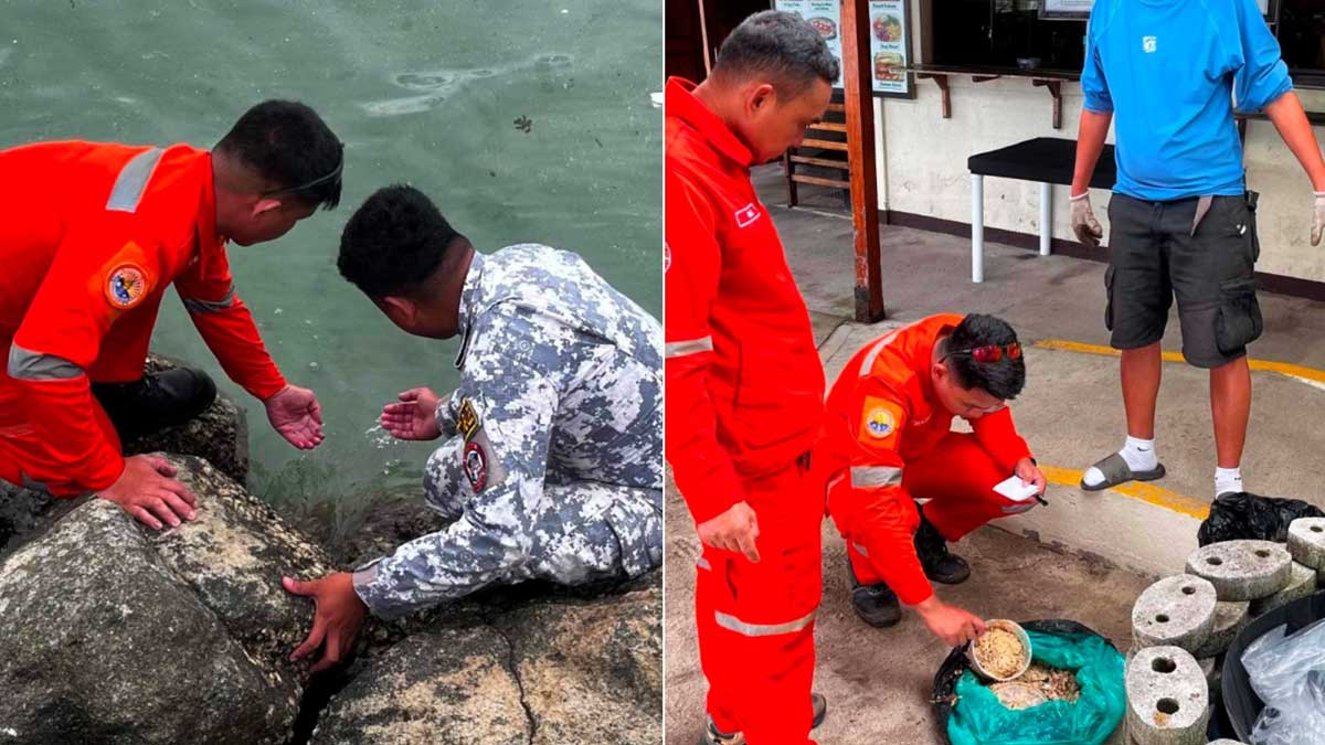 PCG traces Subic pollutant to port terminal drain