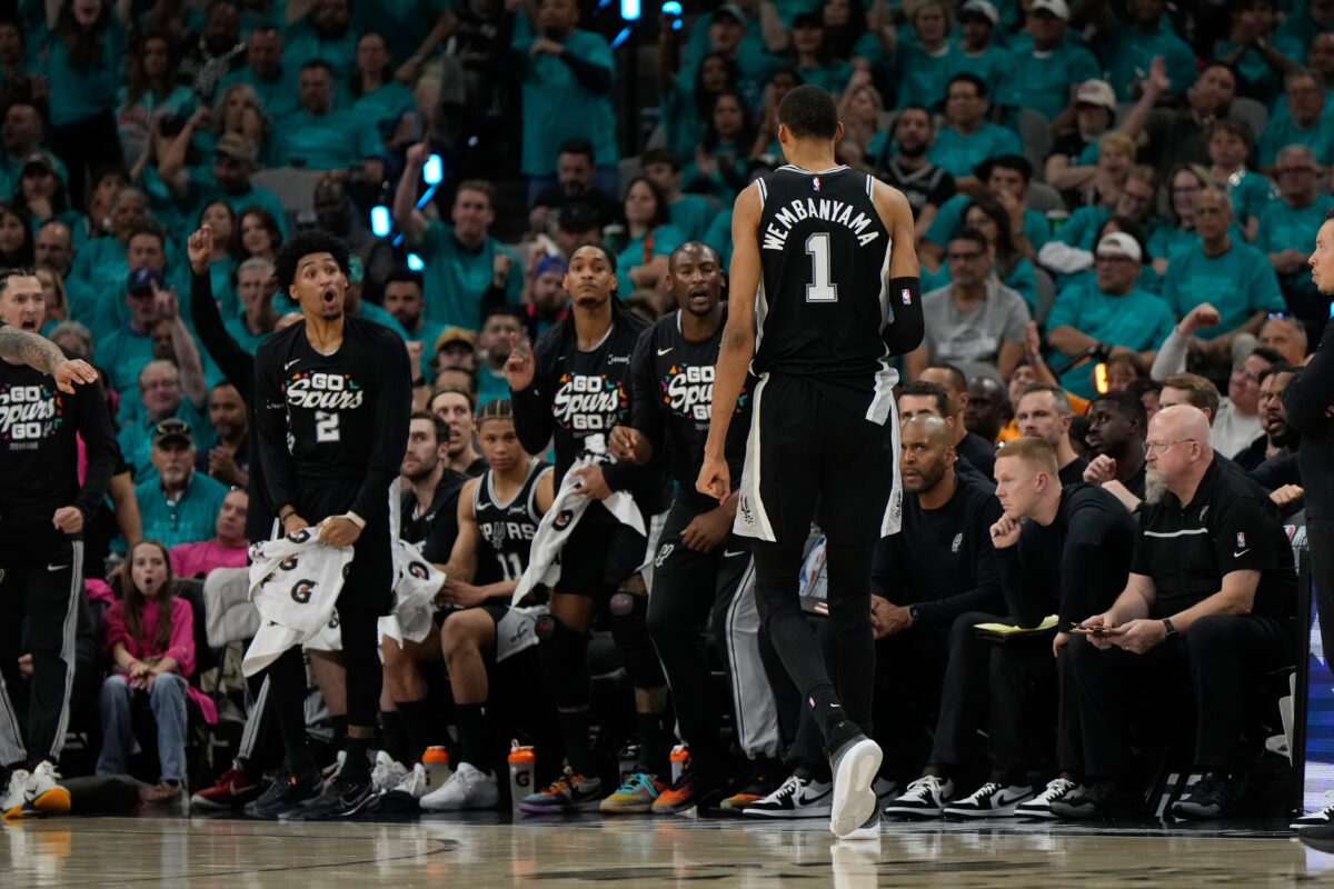 Victor Wembanyama Spurs vs Thunder Game 3 NBA Playoffs West finals