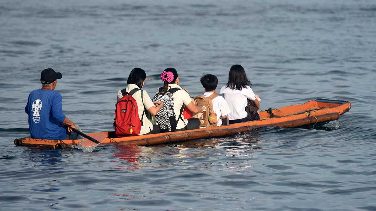 River crossings, crowded classrooms mark school opening