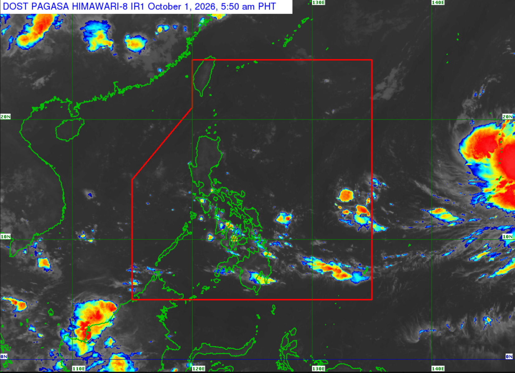Tropical storm’s trough to affect parts of Visayas, Mindanao Thursday