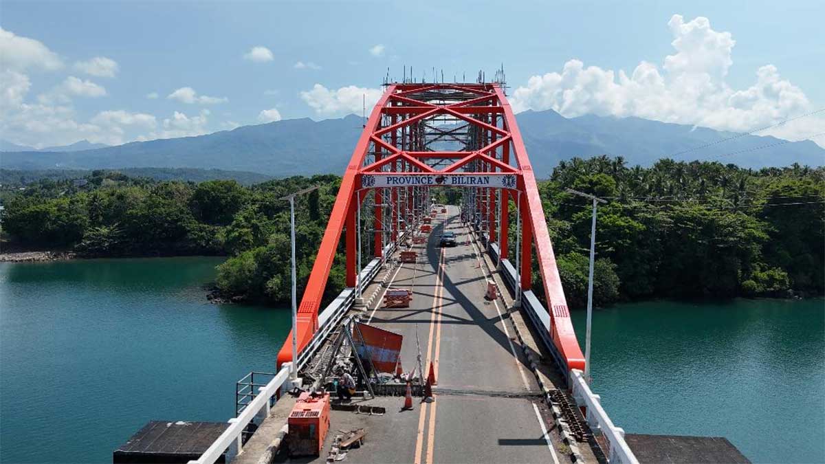 Biliran Bridge restores full 15-ton load capacity after repair