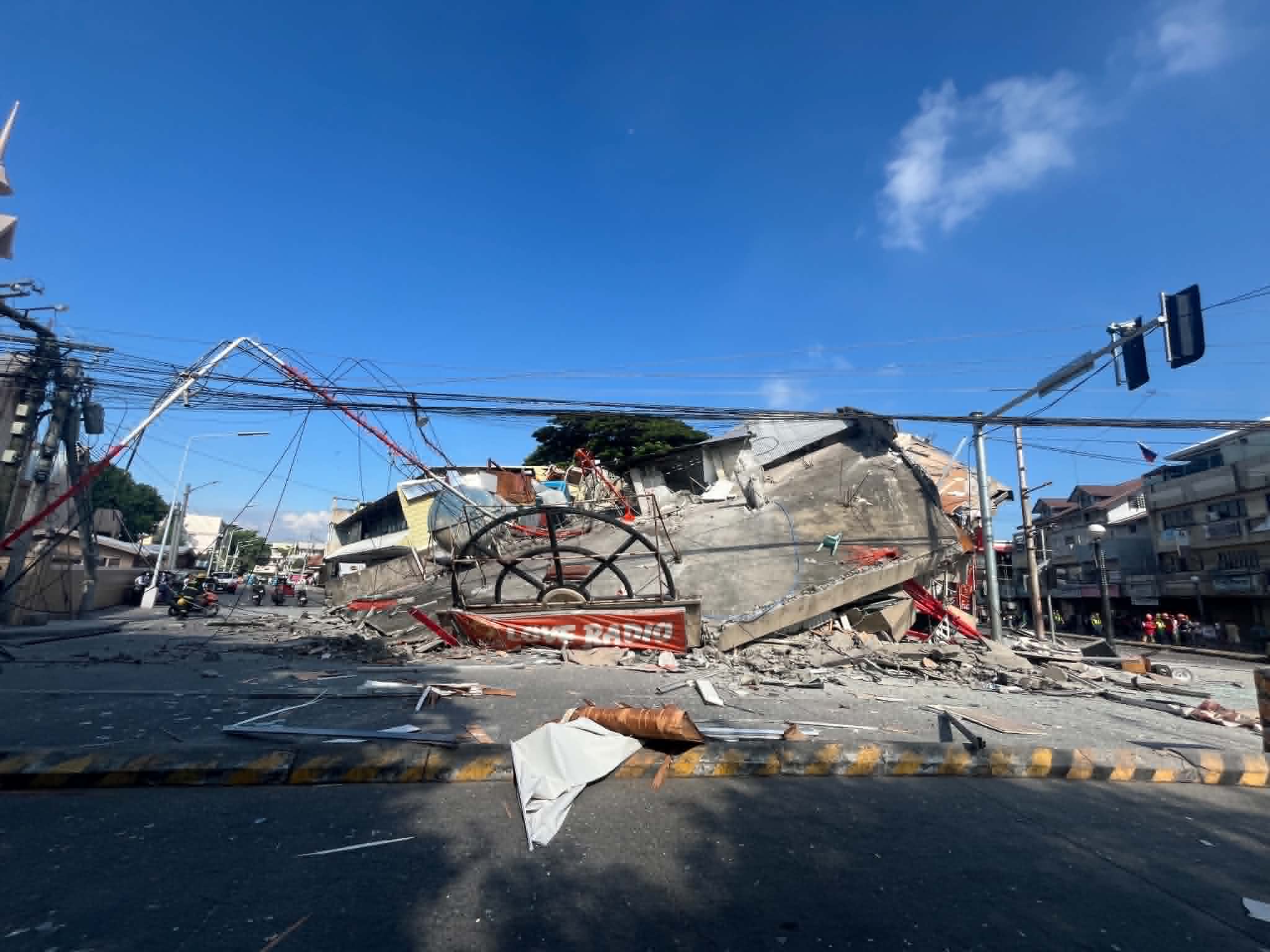 Love Radio Gensan says staff safe after building collapse