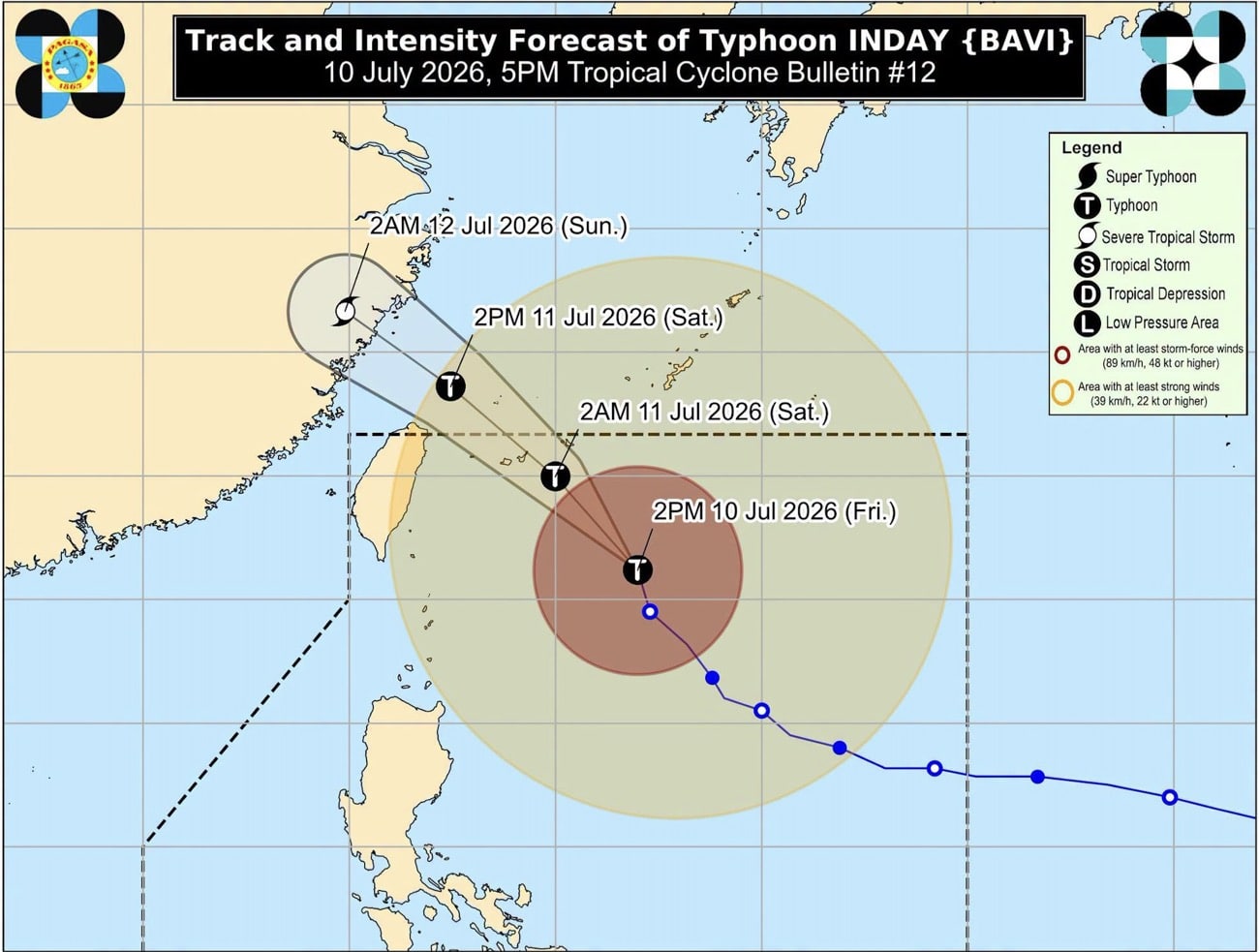 Wind Signal No. 2 remains over Batanes, 2 Northern Luzon areas – Pagasa