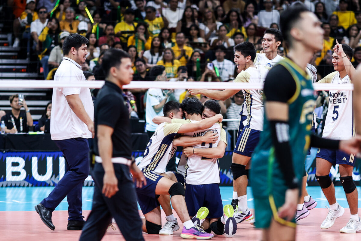 NU Bulldogs celebrate UAAP Season 88 championship