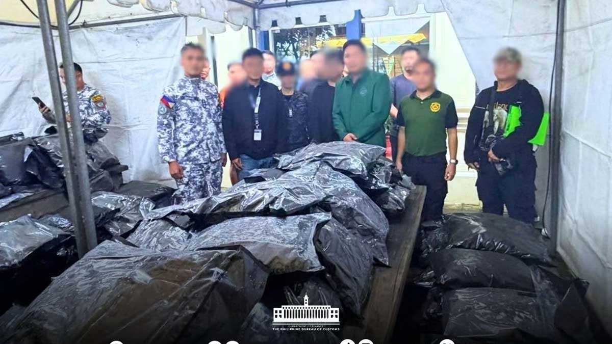 Value of kush haul found in yacht at Subic port rises to P366.65M