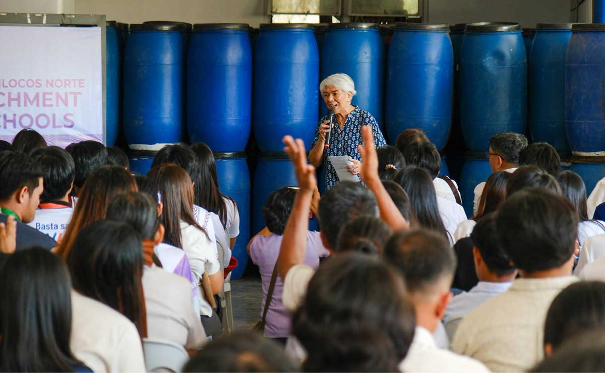 37 Ilocos Norte schools get rainwater catchment drums amid El Niño threat