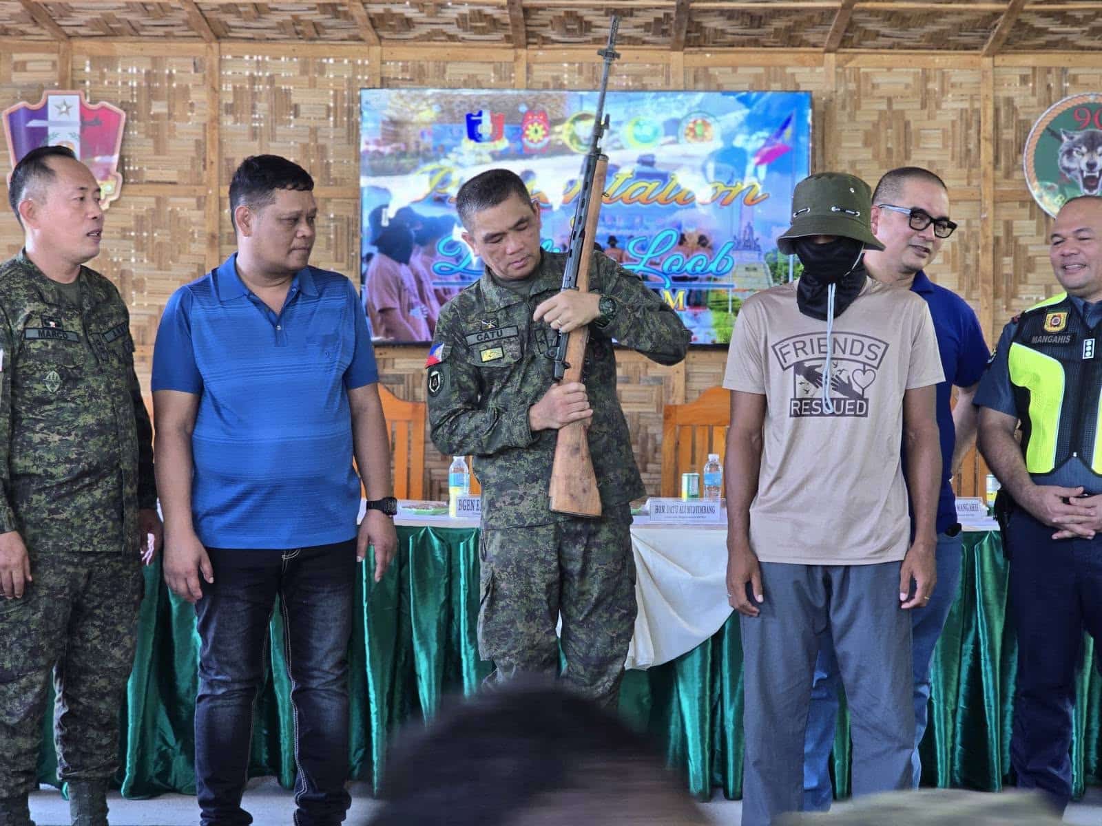 15 former terrorists yield to Army in Maguindanao del Sur
