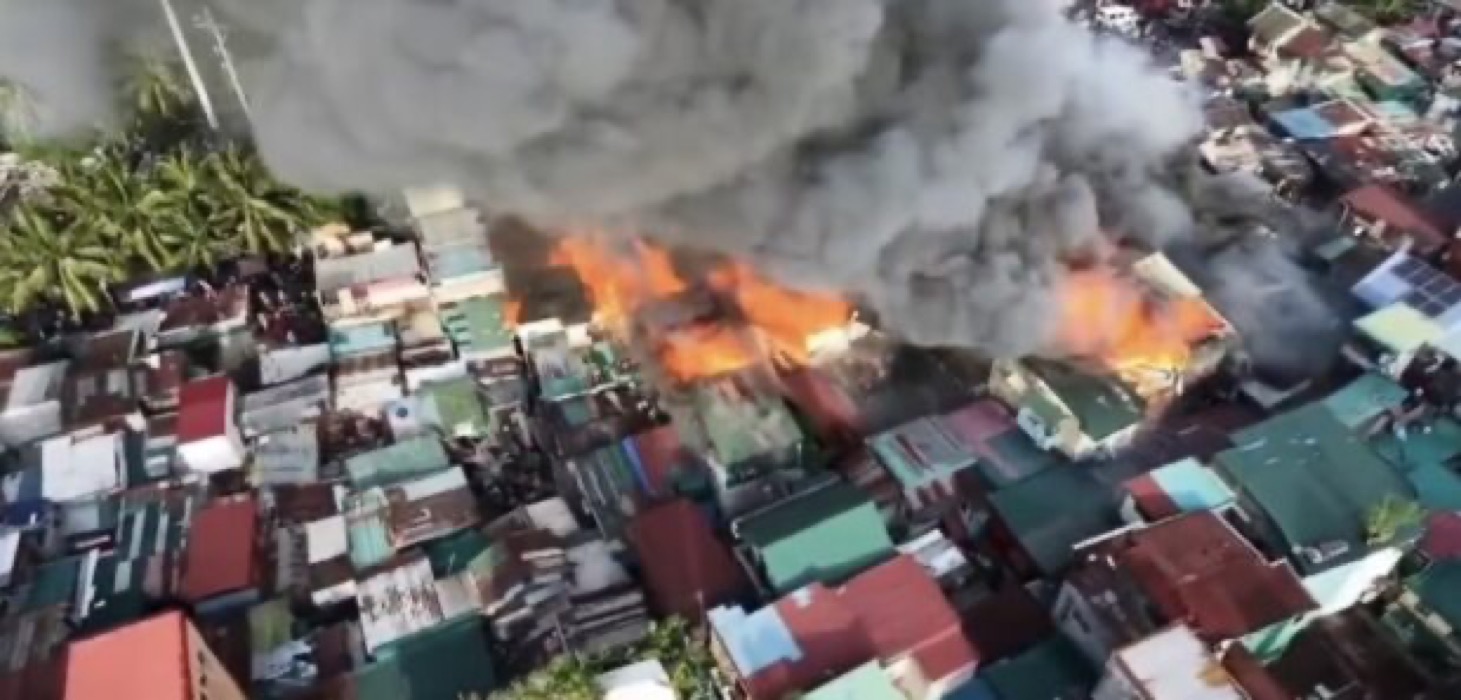 Fire hits Tondo residential area on Tuesday afternoon