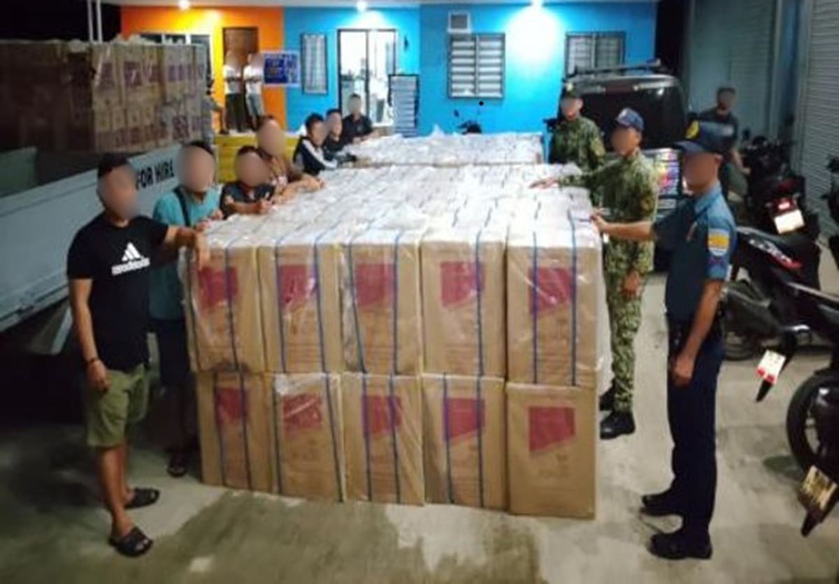 P18.4M ‘smuggled’ cigarettes seized in Zamboanga del Sur