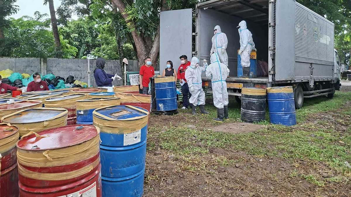 Decades-old medical waste from 4 Negros Occidental hospitals disposed