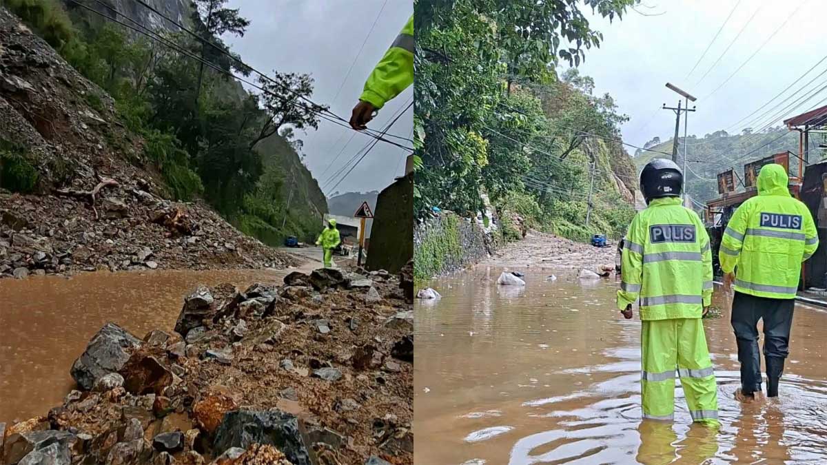 Kennon Road remains hazardous as heavy rain triggers mud, rock debris