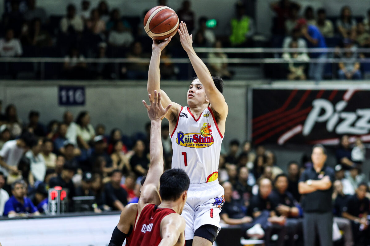 Adrian Nocum Rain or shine vs Ginebra PBA