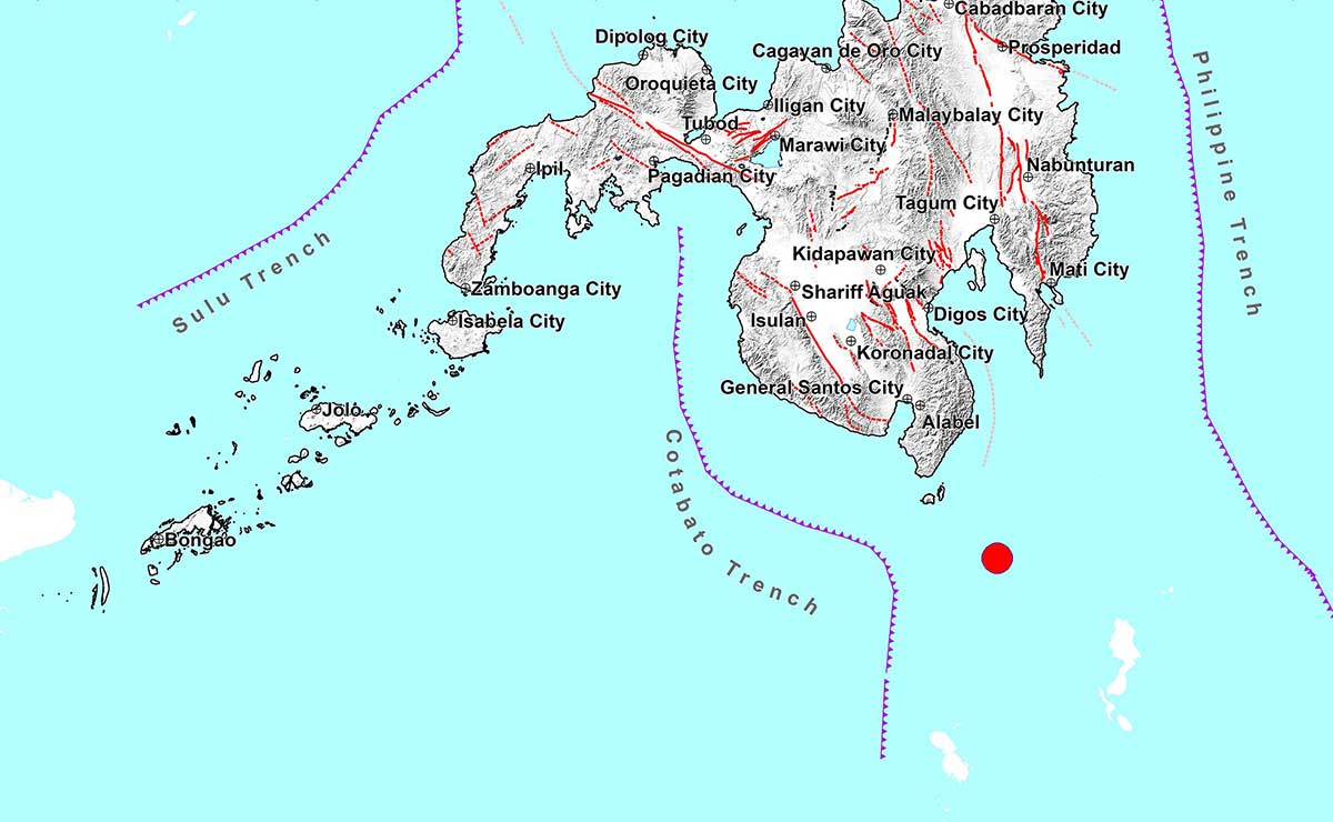 Magnitude 6.0 quake rocks Davao Occidental