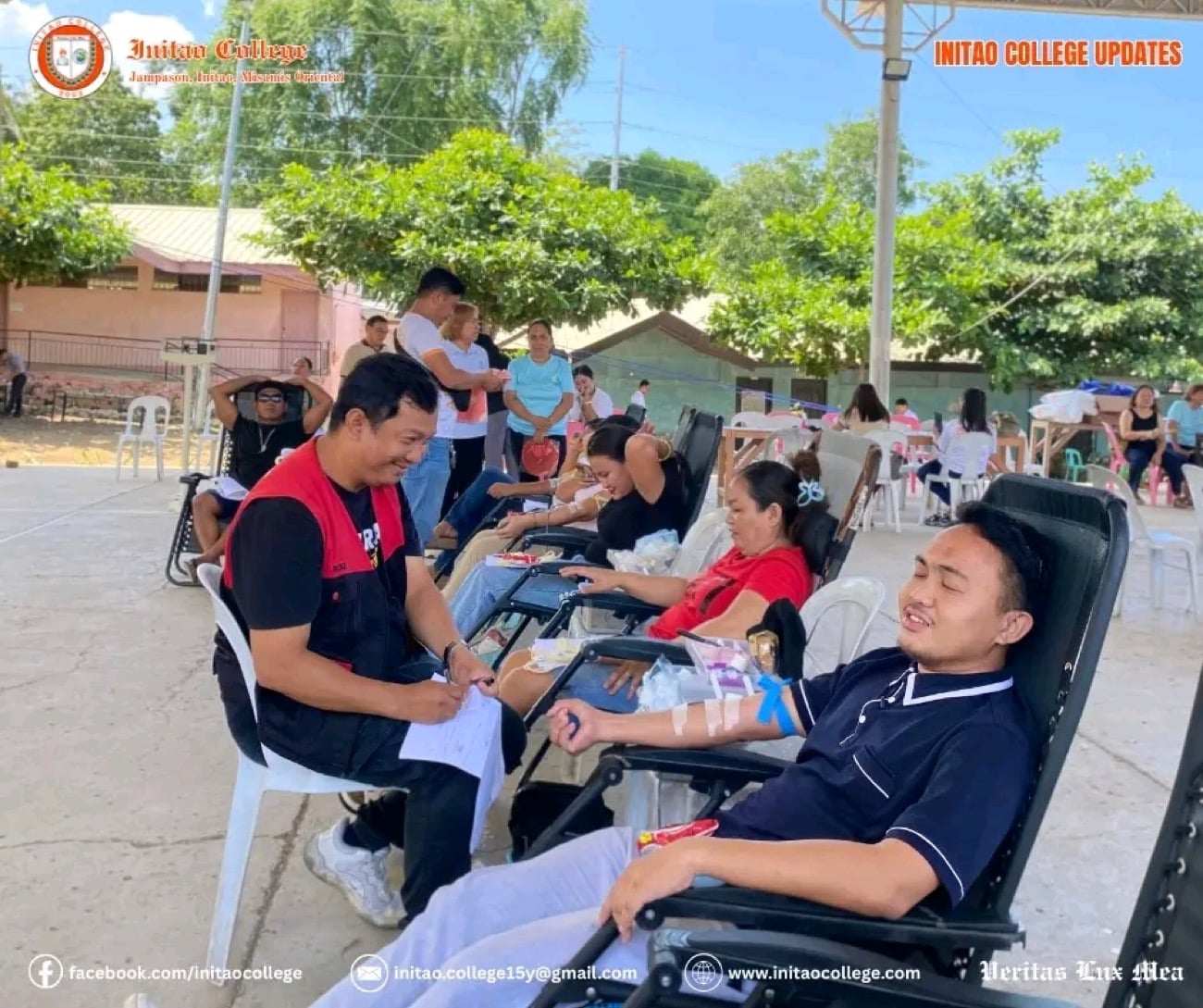 Hero cop in Misamis town honored with blood donation drive