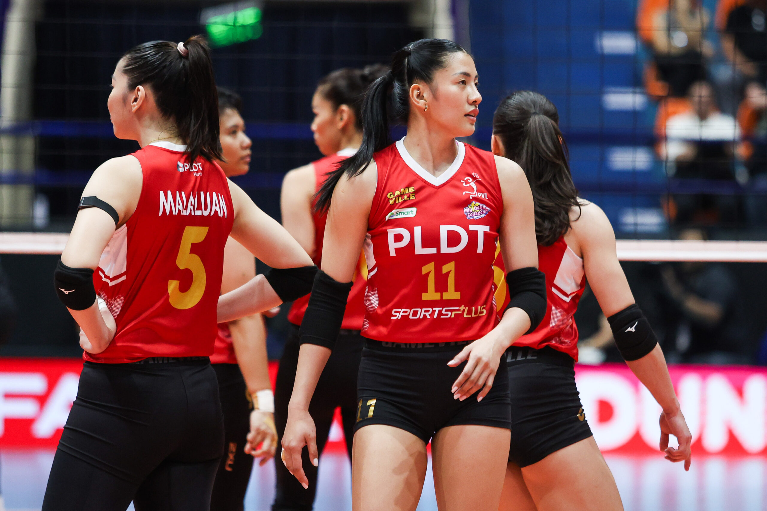 PLDT High Speed Hitters' Kim Kianna Dy during a game in the PVL All-Filipino Conferenc