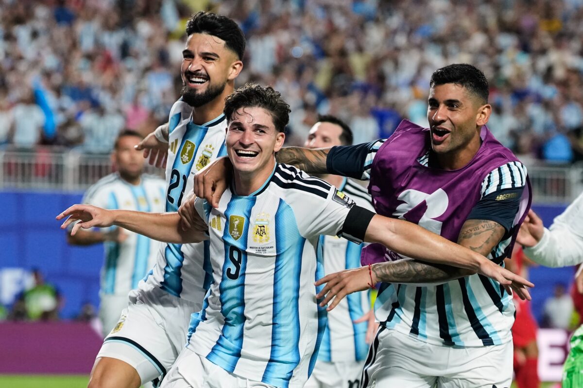 World Cup Julian Alvarez Argentina vs Switzerland