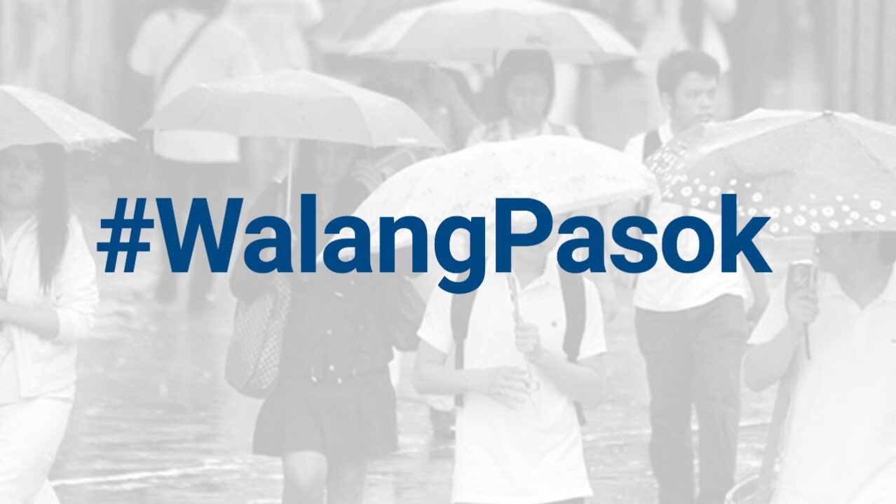 Walang pasok: Palace suspends Aug. 6 classes, gov’t work in Luzon areas
