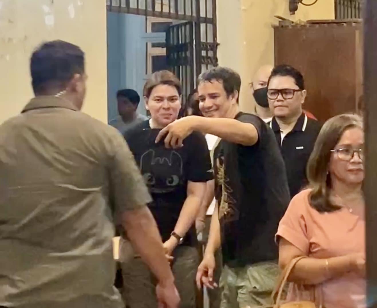Sara Duterte attends Divino Rostro Mass in Naga
