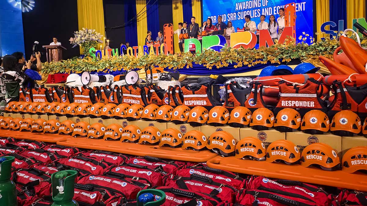South Cotabato equips 60 schools with rescue gears to improve disaster response