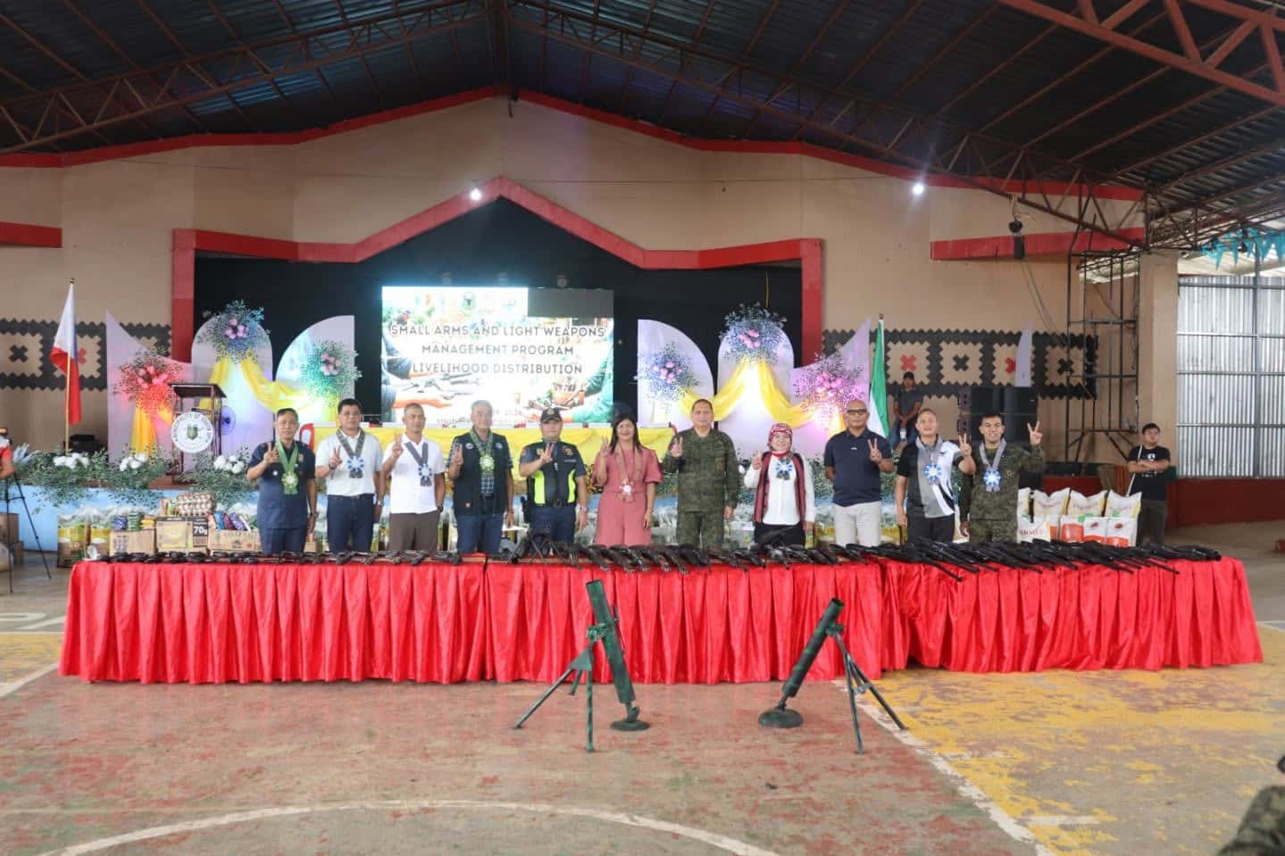 Civilians surrender 79 loose guns, get livelihood package