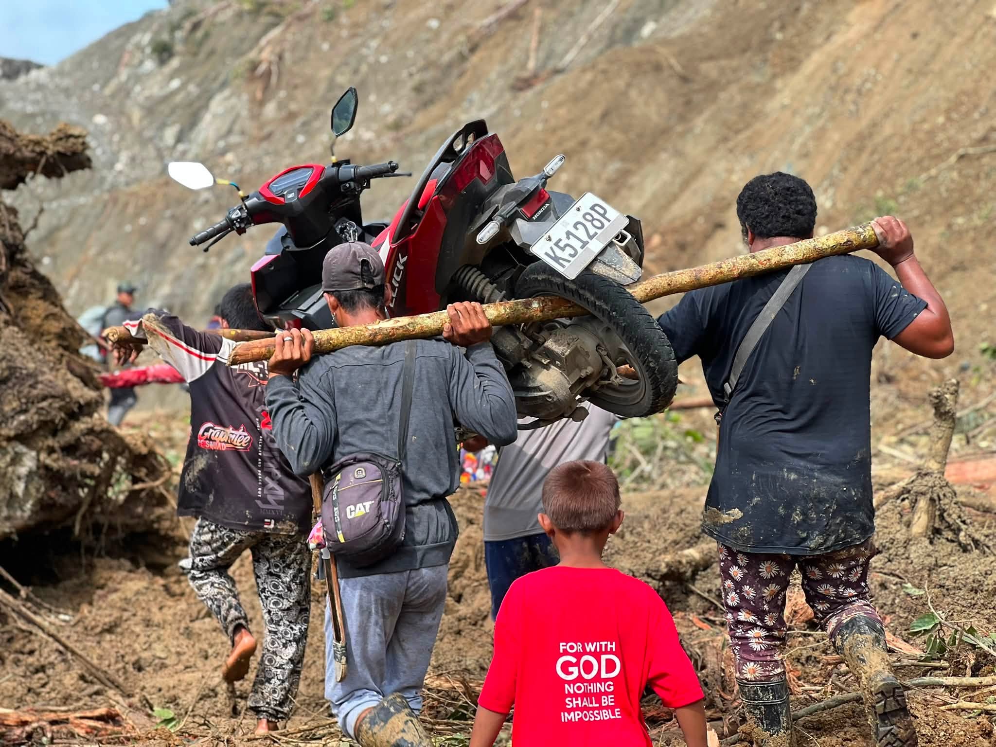 Clearing of landslide debris from Bukidnon road may take 4 months