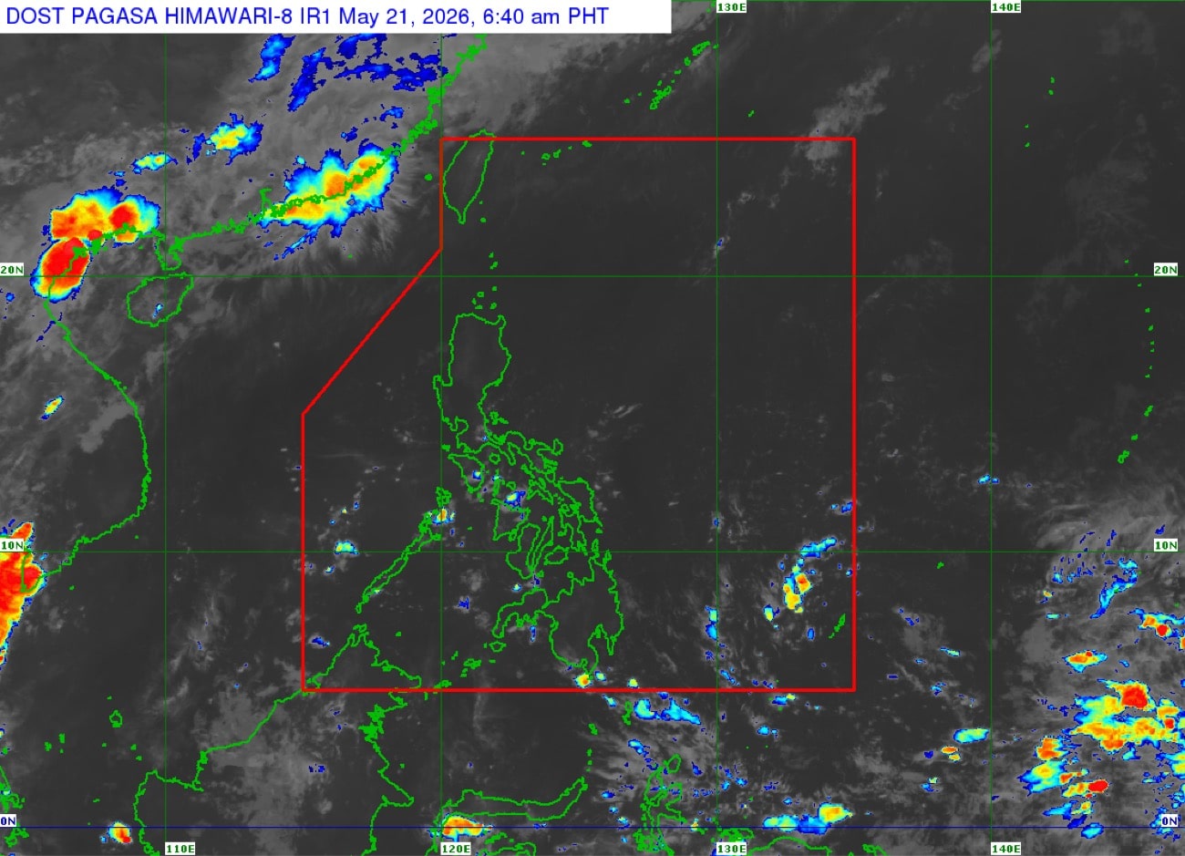 Hot, humid Thursday ahead as rains threaten parts of PH – Pagasa