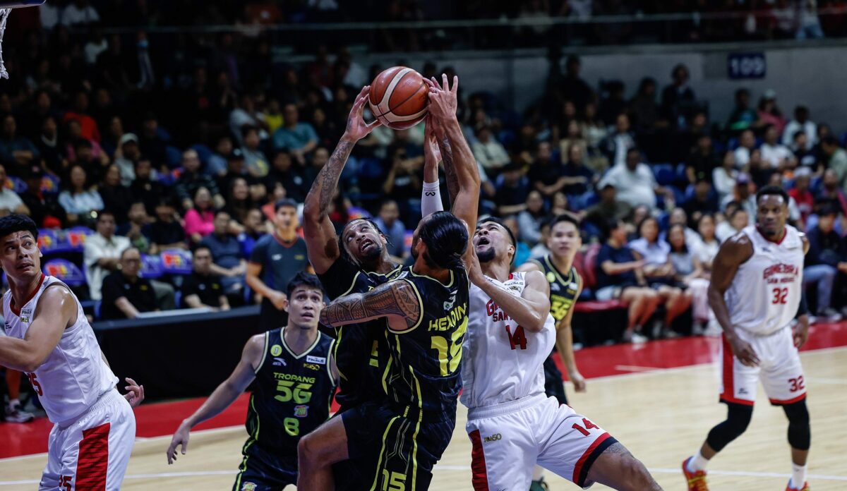 TNT and Ginebra will gun for a crucial tie-breaking victory on Sunday.