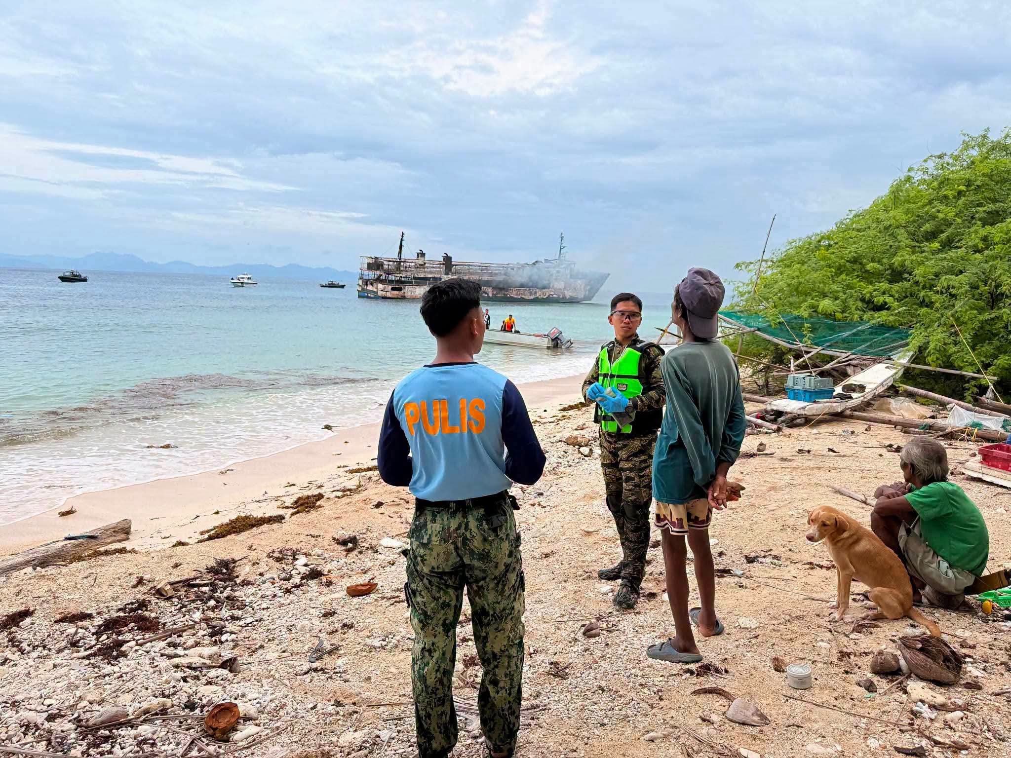5 dead, 86 missing as ferry catches fire off Palawan