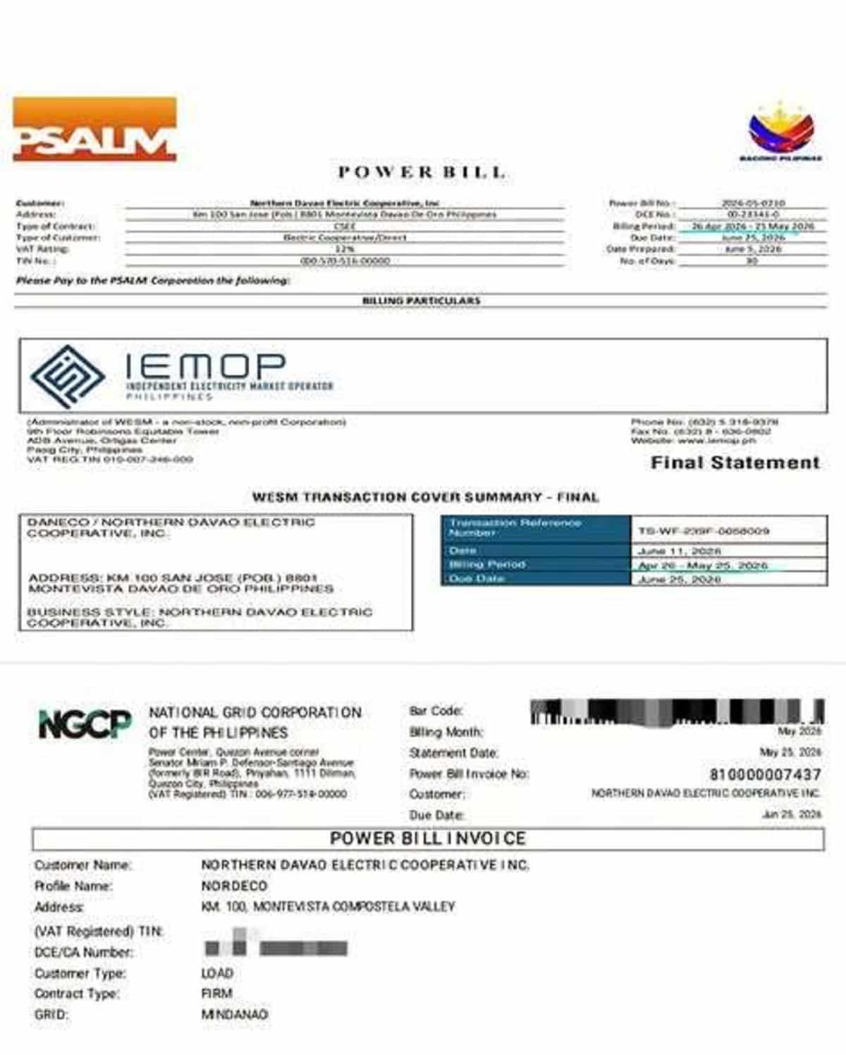 Nordeco disputes Davao Light billing claim