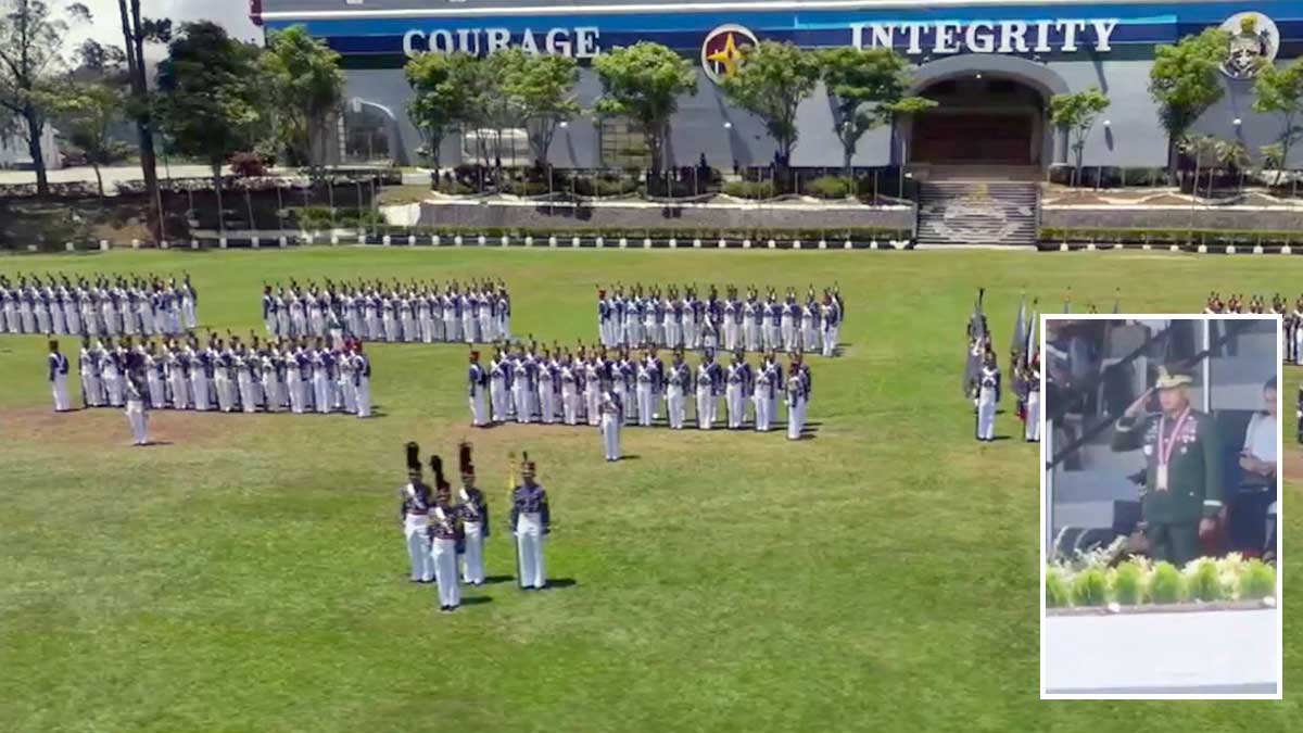 PMA holds testimonial parade for retiring AFP chief Brawner