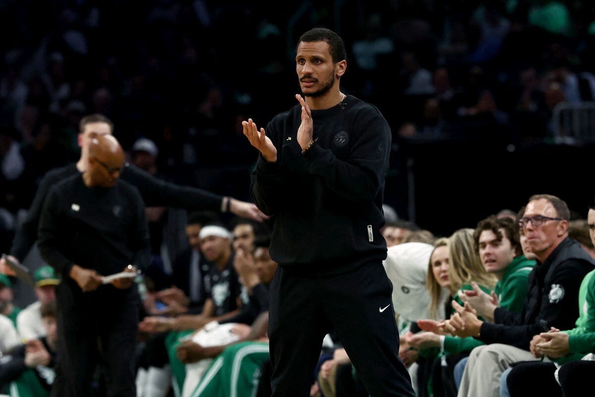 NBA Coach of the Year Joe Mazzulla Boston Celtics